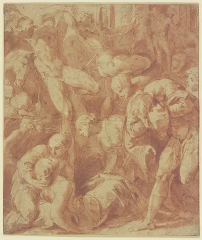 Martyr scenes by Даниэле да Вольтерра — digital art print download
