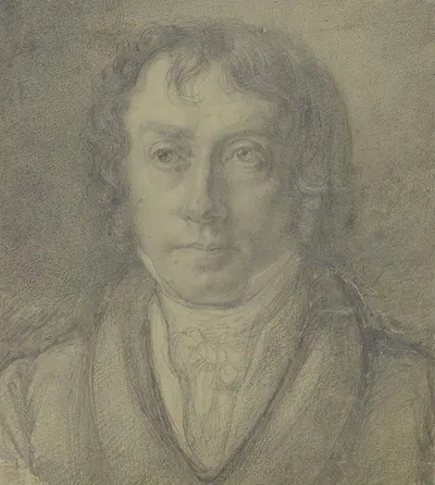 Bildnis des Barthold Georg Niebuhr by Eugen Eduard Schäffer, 1824 — digital art print download