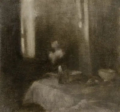 Interior with a Vase by Южен Каррьер — digital art print download