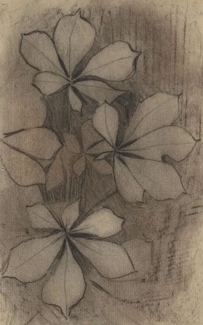 Kastanjebladeren by Тео Нивенхейс, 1876 - 1951 — digital art print download