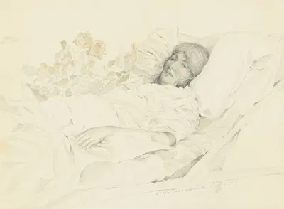 Portrait of the artist’s wife, Lydia Vytchegjanine (1889-1960) by Сергей Чехонин, 1889-1960 — digital art print download