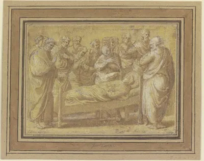 Mary's death by Girolamo Da Carpi — digital art print download