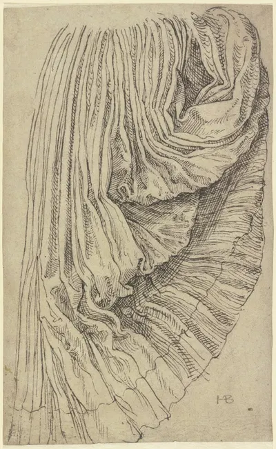 Pleated skirt by Ганс Брозамер — digital art print download