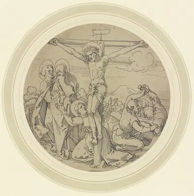 Crucifixion of Christ by Hans Sebald Beham — digital art print download