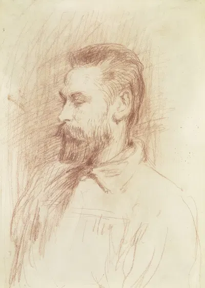 Portrait of Peter Bruckmann by Ханс фон Мареес — digital art print download