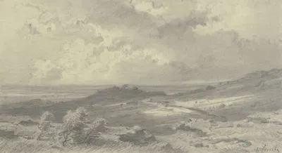 Landscape by Heinrich Funk — digital art print download