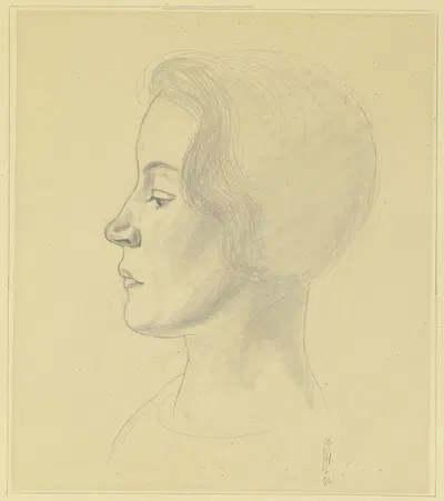 Bildnis Sofia Dorothea Weyel by Герман Лисманн, 1932 — digital art print download