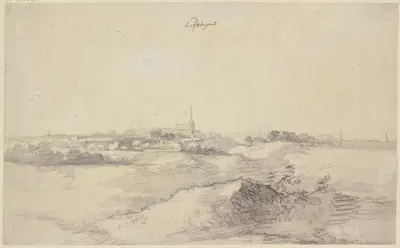 Loosduinen near Hague by Якоб ван Руйсдал — digital art print download
