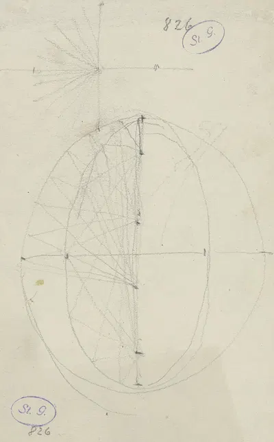 Geometrical sketches by Иоганн Генрих Хассельхорст — digital art print download