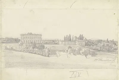 Villa Albani by Иоганн Генрих Хассельхорст — digital art print download