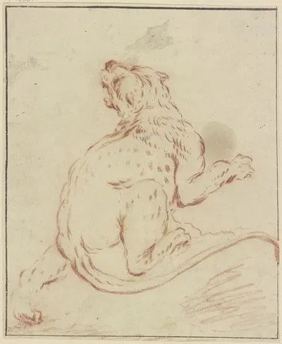 A panther's back by Johann Melchior Roos — digital art print download