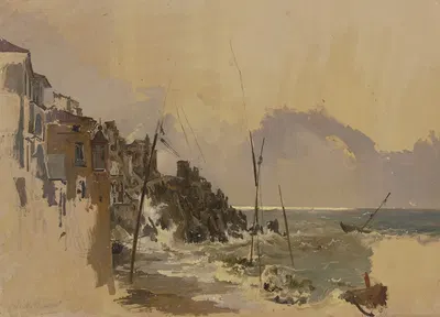 Via Sistina Elmo by Johann Nepomuk Rauch — digital art print download