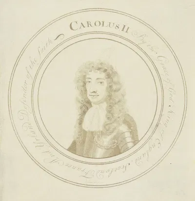 Charles II of England by John Faber the Elder, 1692 — digital art print download