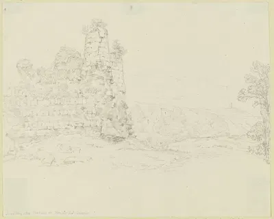 Grabmal der Horatier und Curiatier by Joseph Thürmer, 1818 — digital art print download