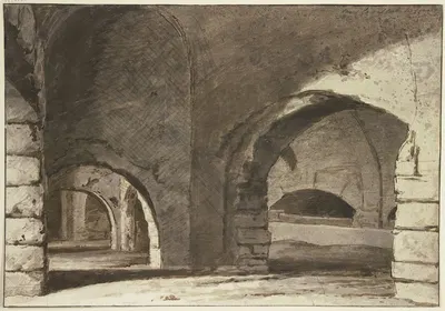 Underground arch by Жан Гранжэн — digital art print download