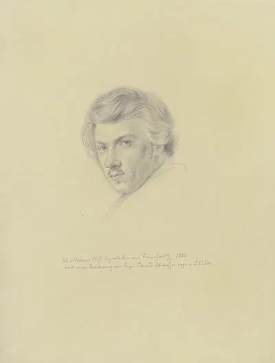 Bildnis des Nikolaus Hoff by Леопольд Боде, 1822 — digital art print download
