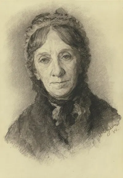 Bildnis der Mutter des Künstlers by Louis Eysen, 1880 — digital art print download