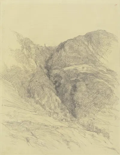 Hillside by Louis Eysen, 1882 — digital art print download