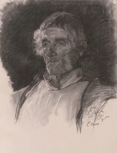 Portrait of Claus by Louis Eysen, 1895 — digital art print download