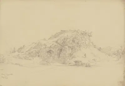 Audorf by Ludwig Metz, 1862 — digital art print download