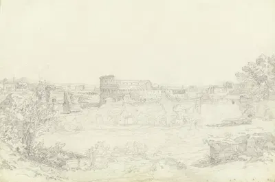 Colloseum by Ludwig Metz — digital art print download