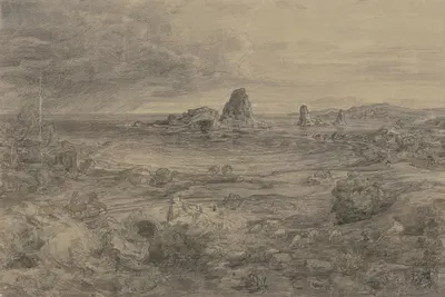 Die Zyklopenfelsen bei Sciacca. by Ludwig Metz — digital art print download