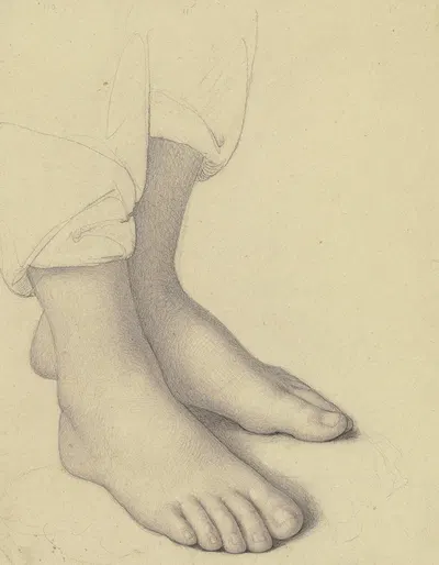 A pair of feet by Мари Элленридер — digital art print download