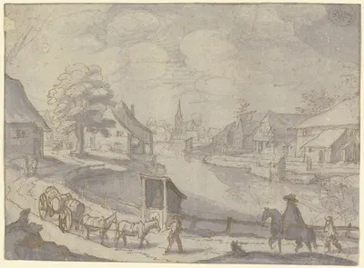 Monatsbild Oktober, oben rechts das Zeichen des Skorpions by Matthäus Merian the elder — digital art print download