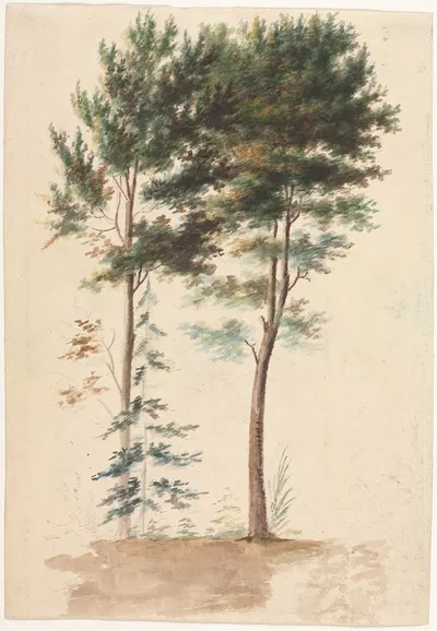 Trees by Жан-Батист Пилеман — digital art print download