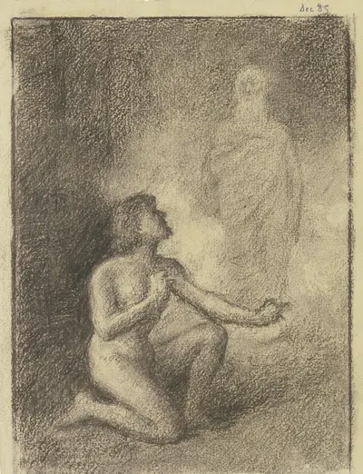 Allegorical depiction by Отто Шольдерер, 1889 — digital art print download