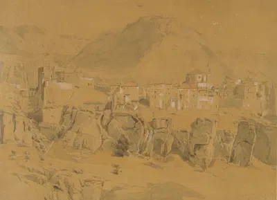 Cuenca by Петер Бурниц, 1850 — digital art print download