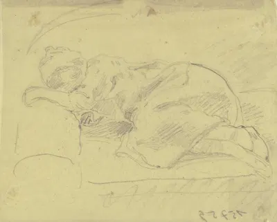 Sleeping girl by Филипп Румпф — digital art print download