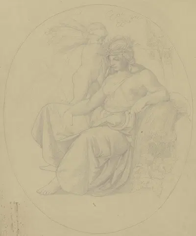 Allegorische Figur des Sommers by Филипп Винтерверб — digital art print download