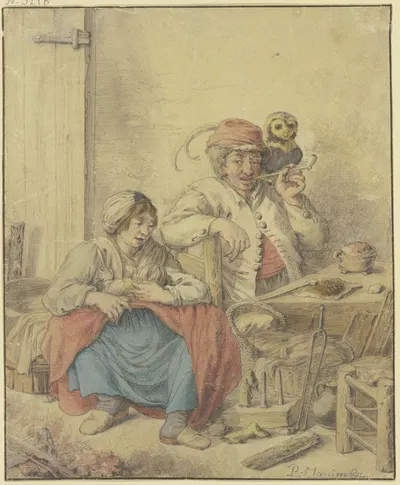 Eulenspiegel und seine Familie by Питер Монинккс — digital art print download