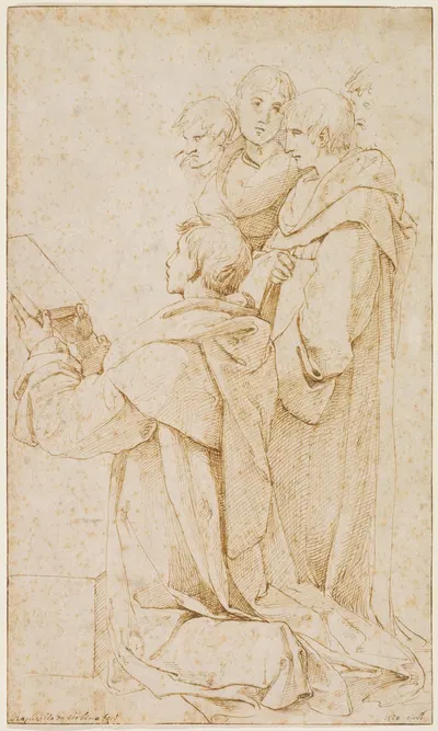 Die Übergabe der Dekretalen by Raphael — digital art print download