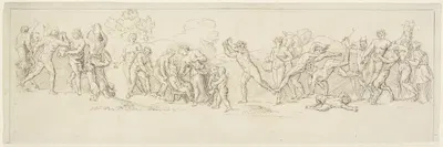 Die Erziehung des Bacchus by Raymond Lafage — digital art print download