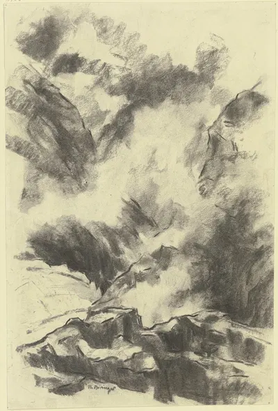 Rising fog by Richard Biringer — digital art print download
