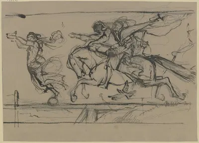 The pursuit of happiness by Rudolf Friedrich August Henneberg — digital art print download