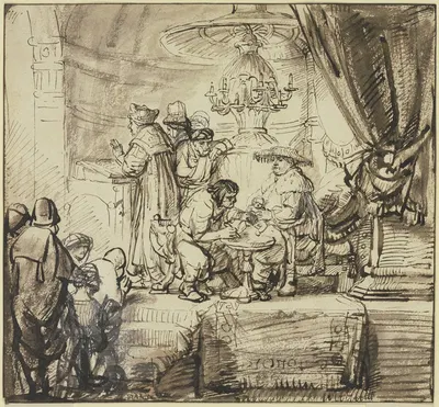 Circumcision of Christ by Самуэль ван Хоогстракен, 1649 — digital art print download