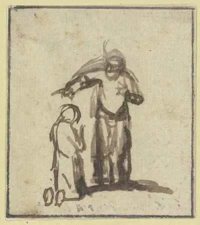 Samuel anointing David by Самуэль ван Хоогстракен — digital art print download