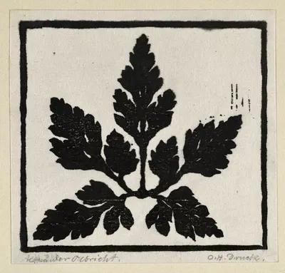 Pflanzen und Pflanzenornament by Alexander Olbricht, 1922 — digital art print download