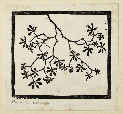 Pflanzen und Pflanzenornament by Alexander Olbricht, 1922 — digital art print download