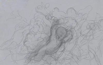 Floating cherubs by Виктор Мюллер — digital art print download