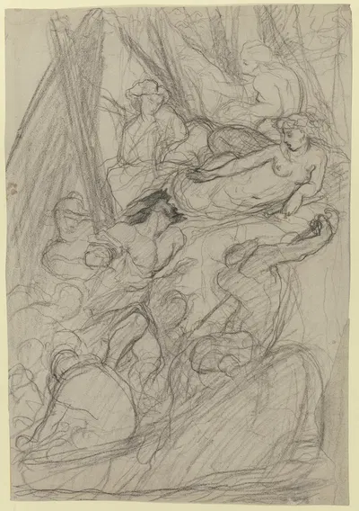 Odyssseus and the Sirens, by Виктор Мюллер — digital art print download