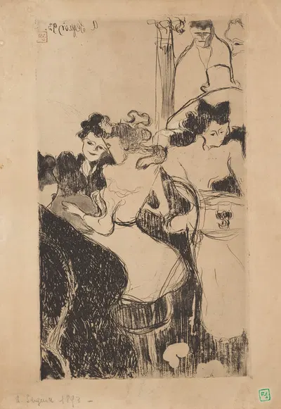 Le bar by Арман Сеган, 1893 — digital art print download