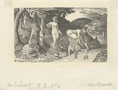 The Brook by Edward Calvert, 1829 — digital art print download