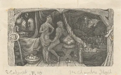The Chamber Idyll by Edward Calvert, 1831 — digital art print download