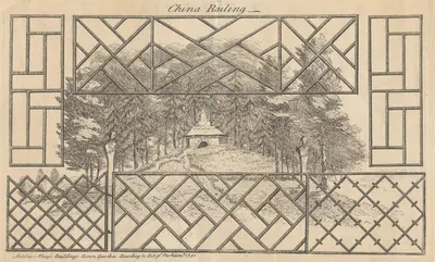 China Railing by Джордж Бикхэм Старший, 1751 — digital art print download