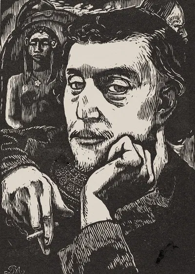 Portrait de Gauguin by Georges Daniel de Monfreid, 1924 — digital art print download