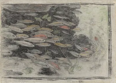 Aquarium met goudwinden by Геррит Виллем Дейсселхоф, 1876 - 1924 — digital art print download